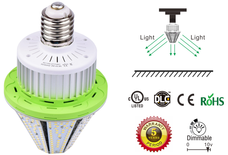 80 watt led corn bulb feature