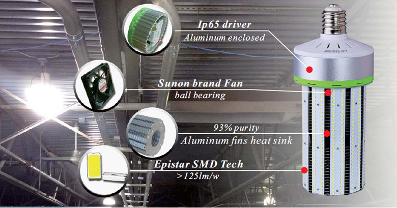 120w led bulb feature