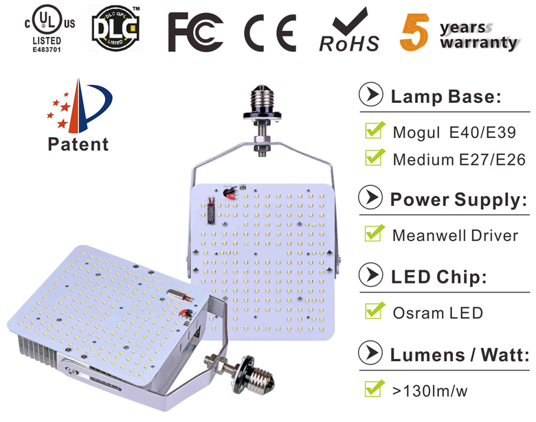 100w e39 retrofit kit feature