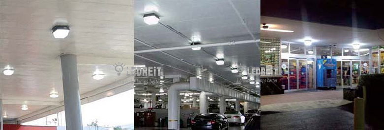 gas station canopy led retrofit application