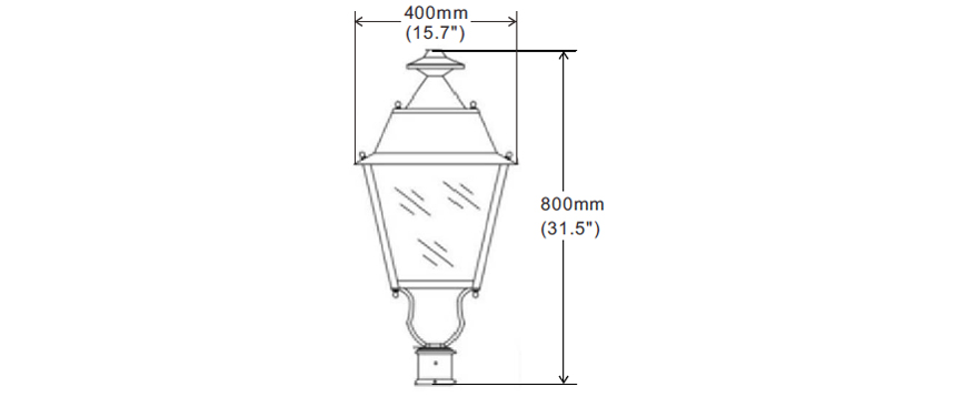 100w led lantern light